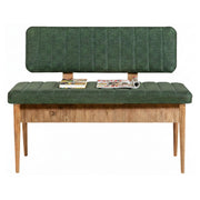 Salento, Panca Peso Supportato 150 kg, 110x40x85h cm Marrone Quercia