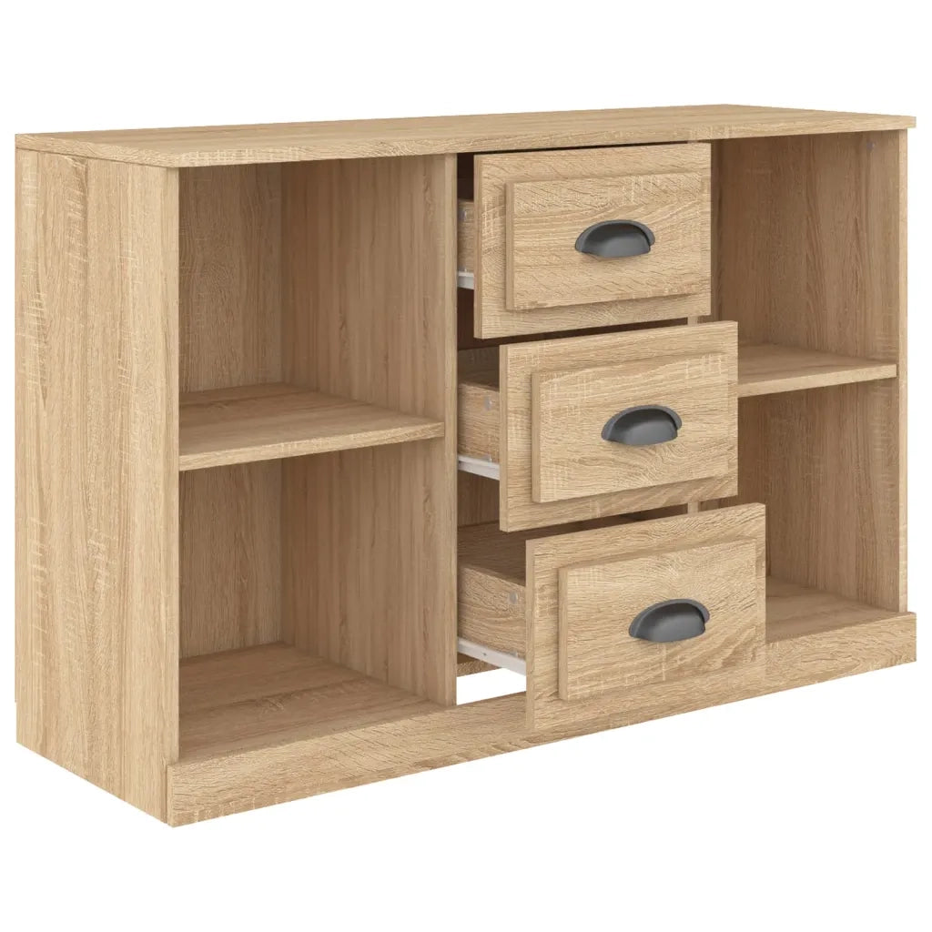 Credenza Rovere Sonoma 104,5x35,5x67,5 cm in Legno Multistrato 816235