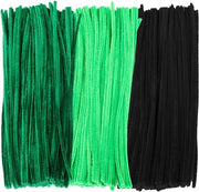 300 pezzi di stecchi Twister per bambini - decorazioni floreali per fai da te - set di accessori per la creatività riutilizzabile con aspirapolvere per tubi - filo di spugna pieghevole per la creatività.