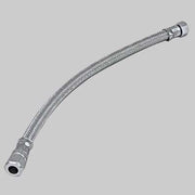 FLESSIBILE INOX CON BICONO FEMMINA  cm 30 F 3/8 x bicono 10     MADE IN ITALY