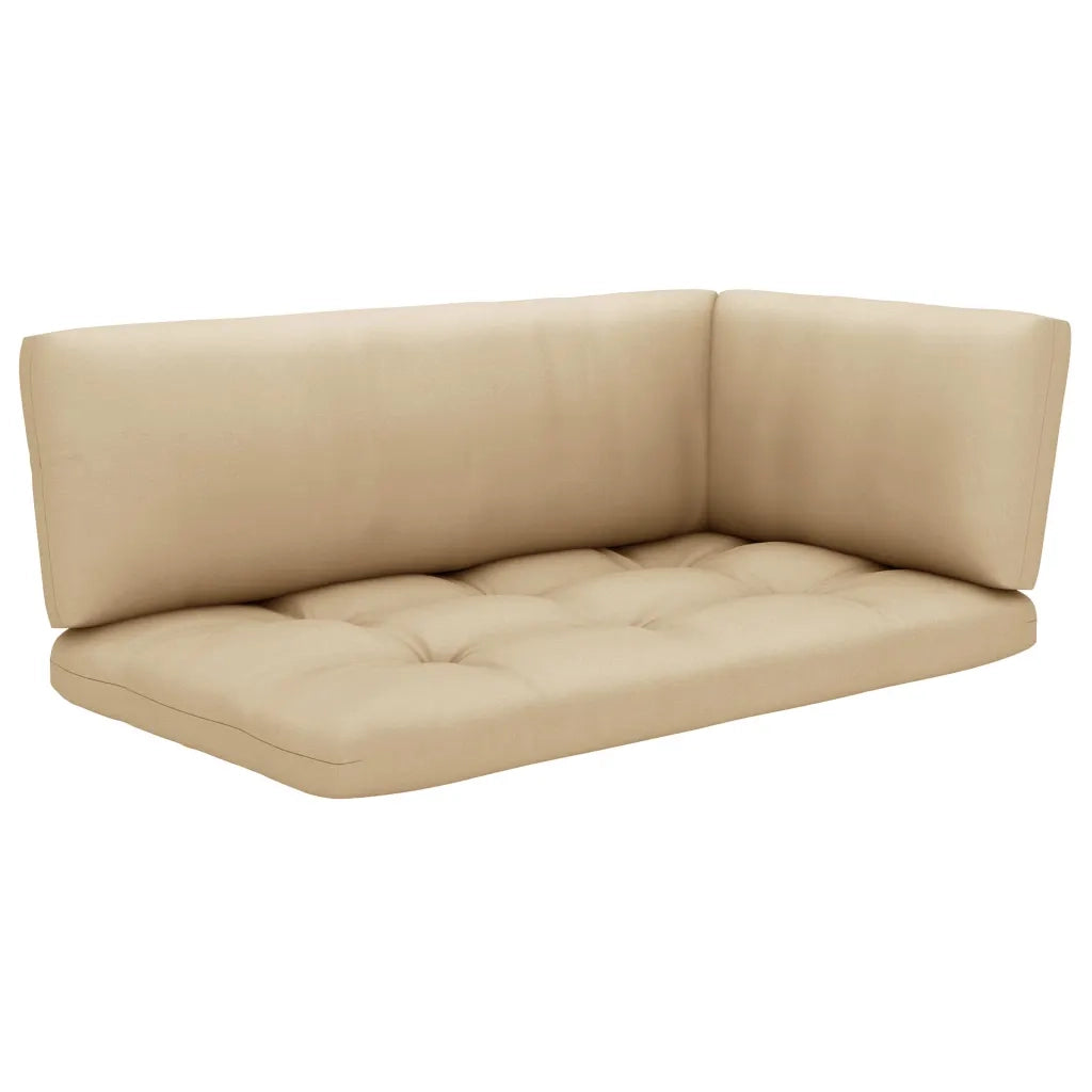 Divano Angolare da Giardino su Pallet-Sofa da Giardino-Divanetto da esterno Legno di Pino Impregnato 700801