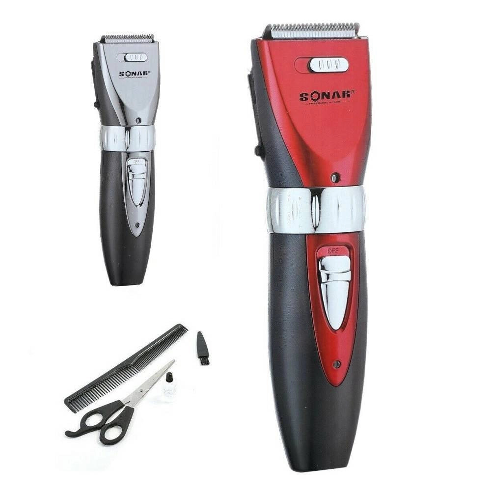 Trade Shop - Rasoio Elettrico Regola Barba Taglia Capelli Batteria Ricaricabile Sn-2014 -