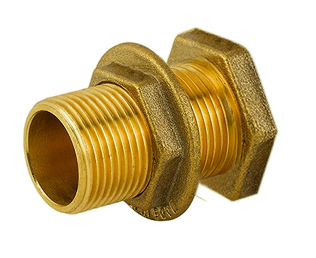 PILETTA DRITTA IN OTTONE GIALLO PER CASSONE SERIE 1700 3/4 FILETTO INTERNO 1/2   PETTINAROLI