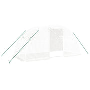 Serra con Telaio in Acciaio Bianco 8 m2 4x2x2 m CFW7013322