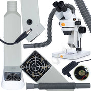 Potenziatore di Aspirazione per Microscopio Stereoscopico Rosfix – Tubi Telescopici 35-76 cm | Rimozione Efficace di