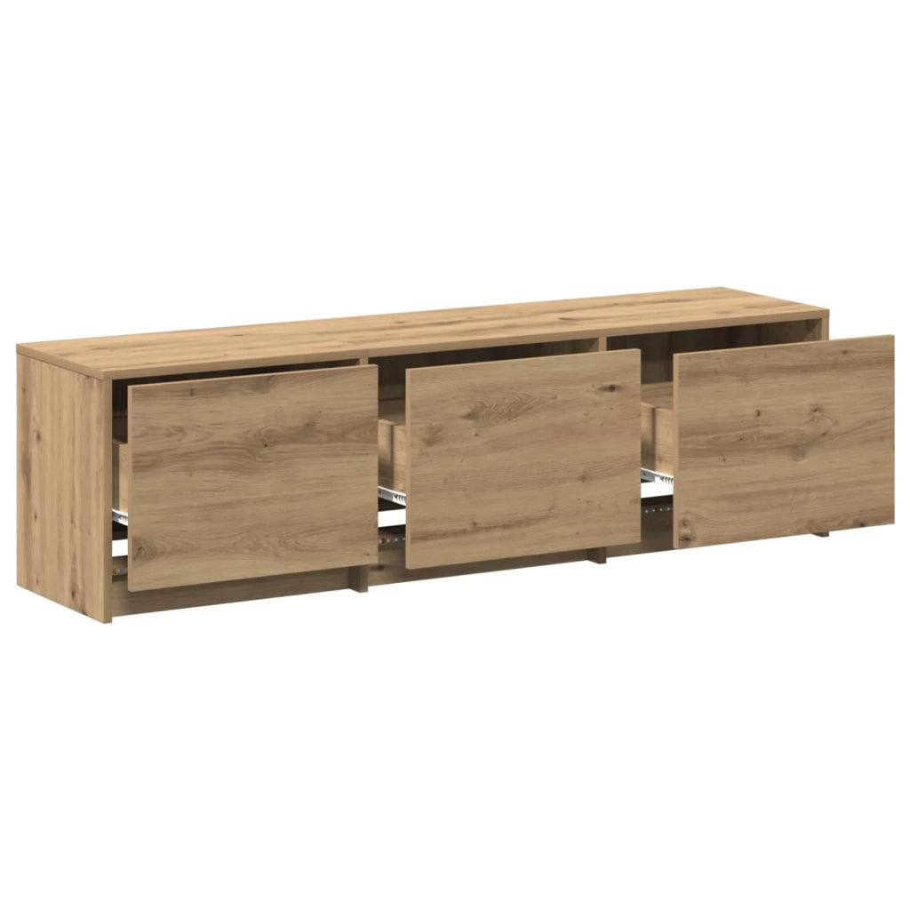 Mobile TV Rovere artigianale 140 x 34 x 40 cm Legno multistrato