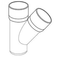 Gronda pvc color testa di moro d .080 tonda - braga 45 b08lt91ylm