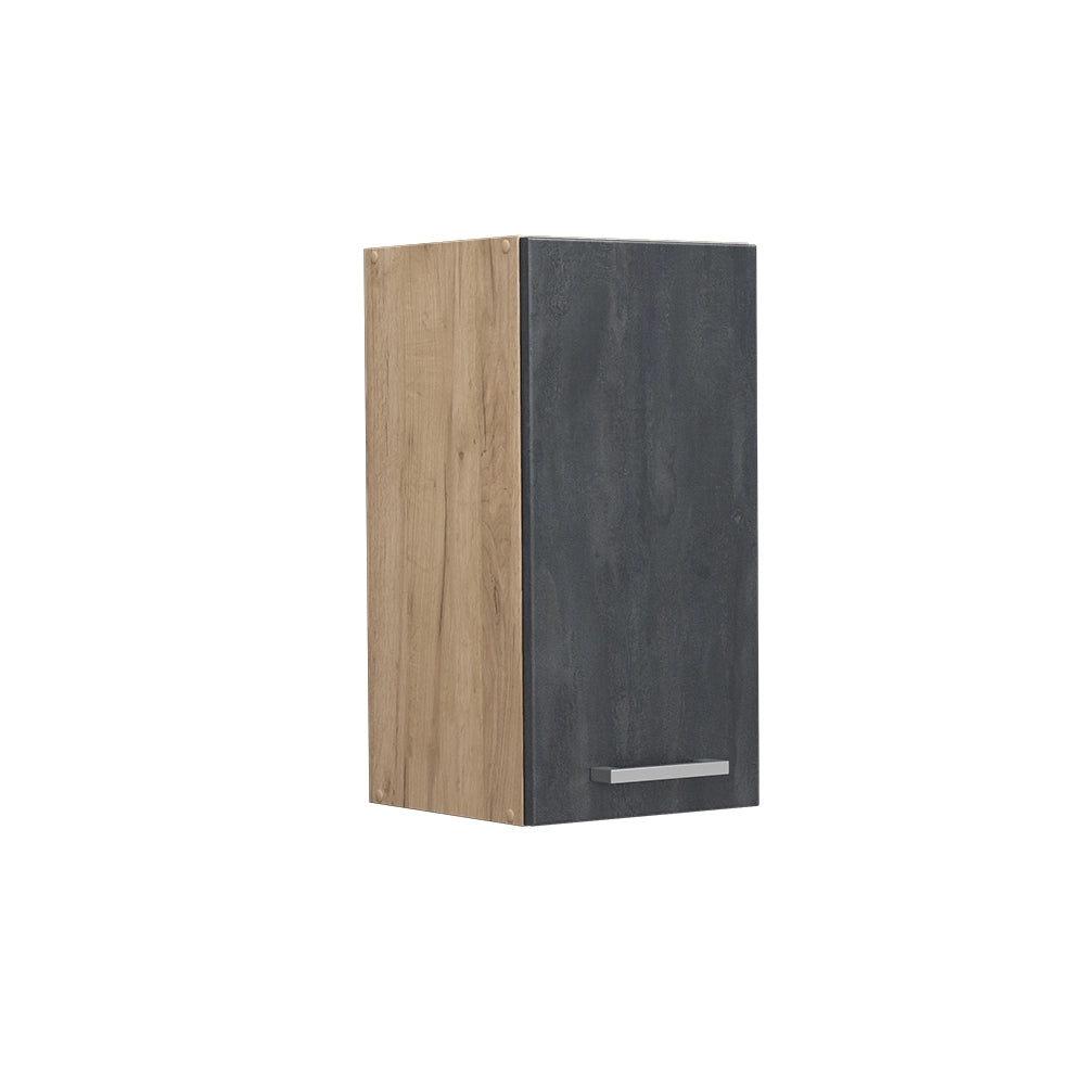 Vicco Pensile da cucina Calcestruzzo nero 30 cm