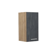 Vicco Pensile da cucina Calcestruzzo nero 30 cm
