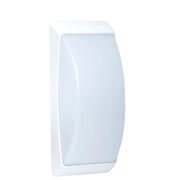 Trade Shop - Applique A Parete Per Esterno Lampada Da Muro Balconi Terrazzo Attacco E27 Ip54 567wb-h320 - Bianco
