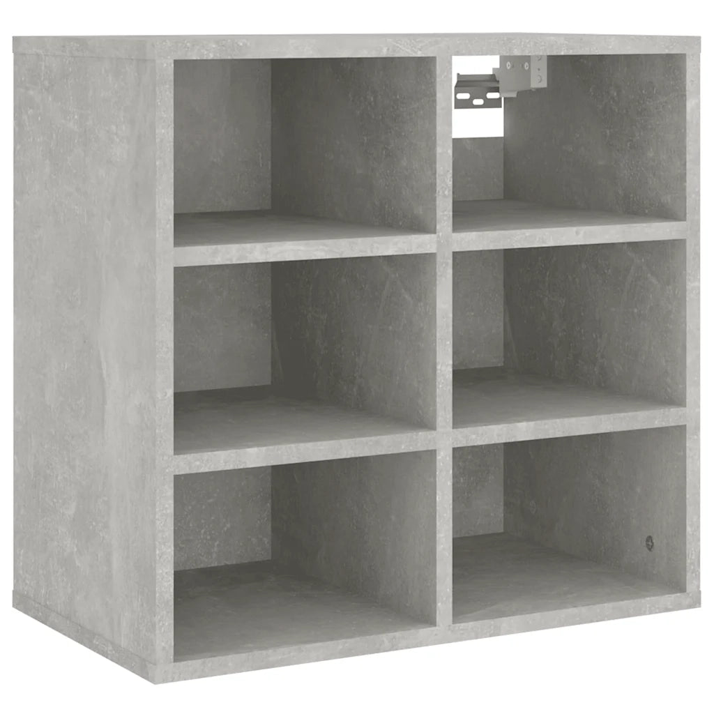 Scarpiere 2 pz Grigie Cemento 52,5x30x50 cm CFW4263537