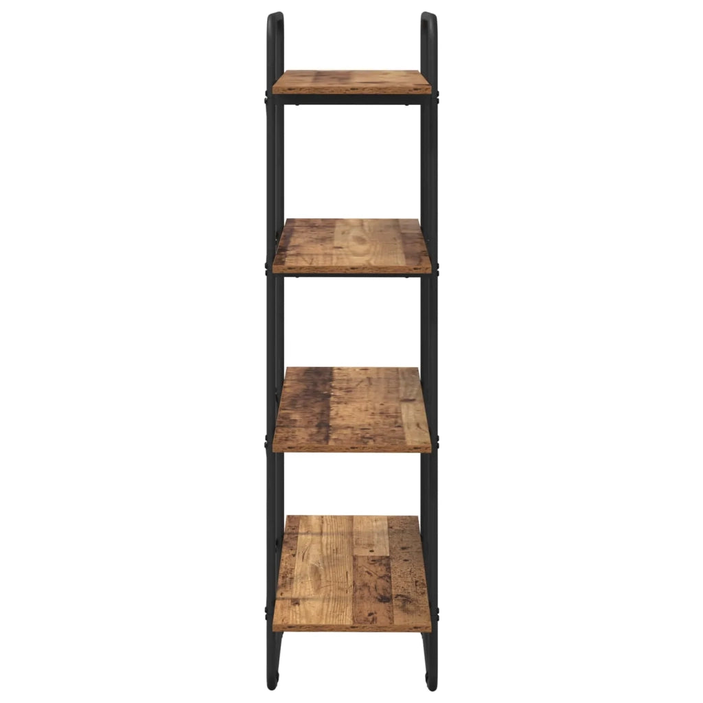 Libreria 4 livelli 60 x 35 x 140 cm PB Legno di quercia 8007838