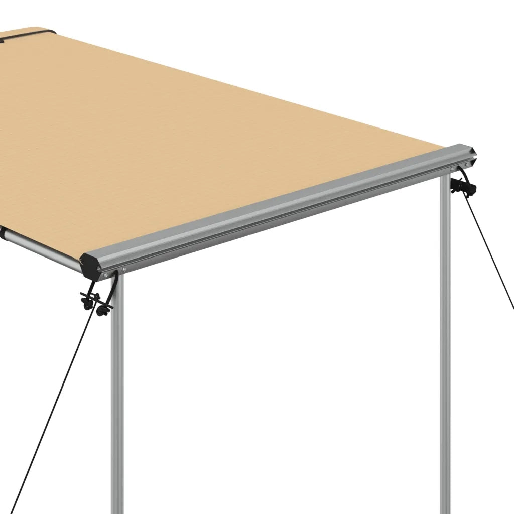 vidaXL Tendalino per Camper e Roulotte 1,2x2x2,15 m Beige