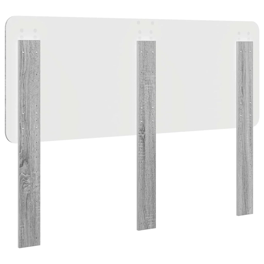 Testiera Grigio Sonoma Legno multistrato 887886