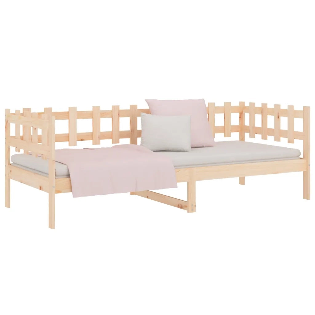 Dormeuse senza Materasso 90x200 cm in Legno Massello di Pino 820756