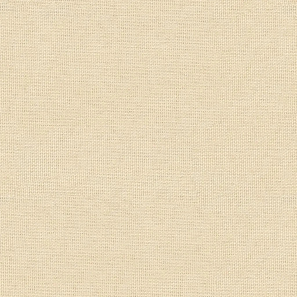 Poggiapiedi Crema 60x60x36 cm in Tessuto e Similpelle 341609
