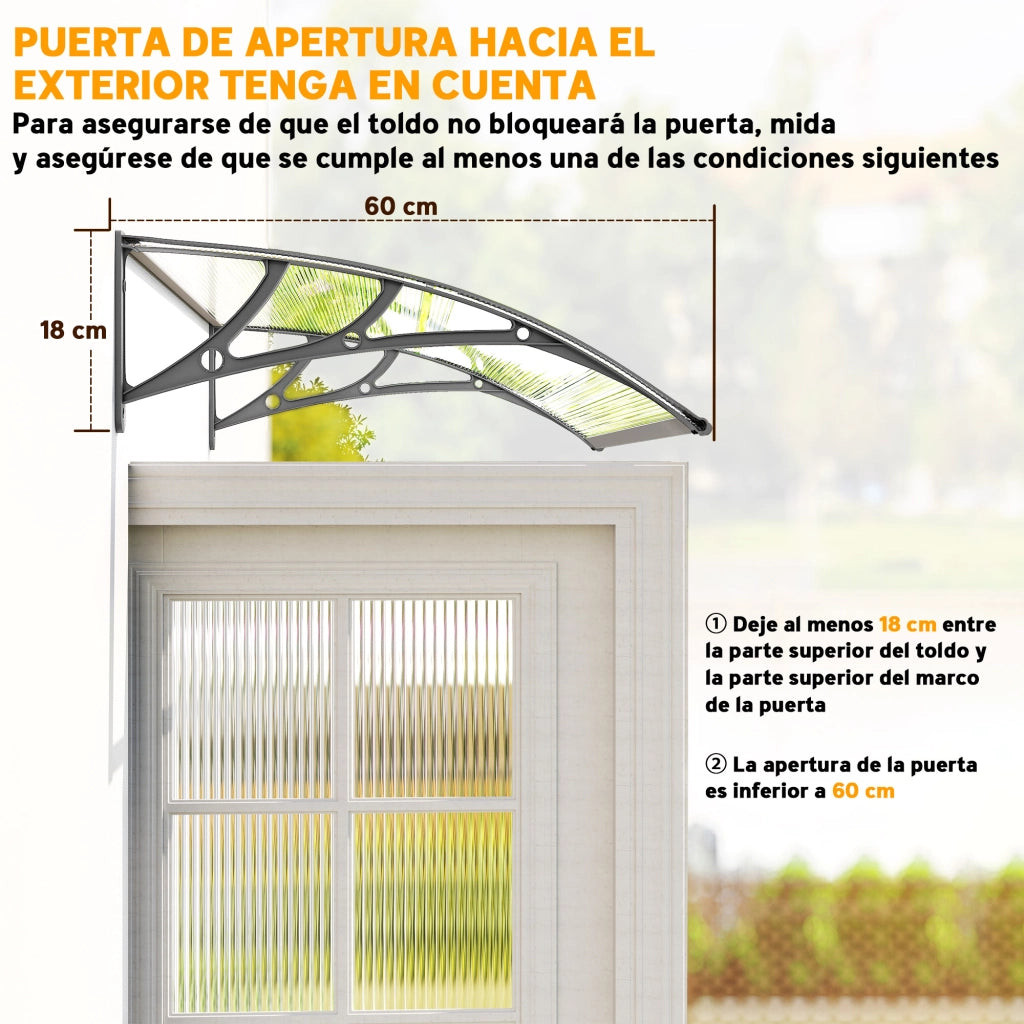 Marchesina Esterno per Porte e Finestre ¨C zephmum ¨C 110x60 cm