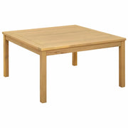Tavolino da salotto Acacia chiaro 85 x 85 x 45 cm