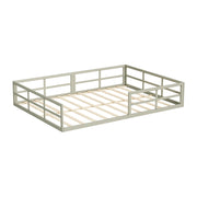 Vitalispa Letto per bambini Grigio 205 x 145 cm senza materasso