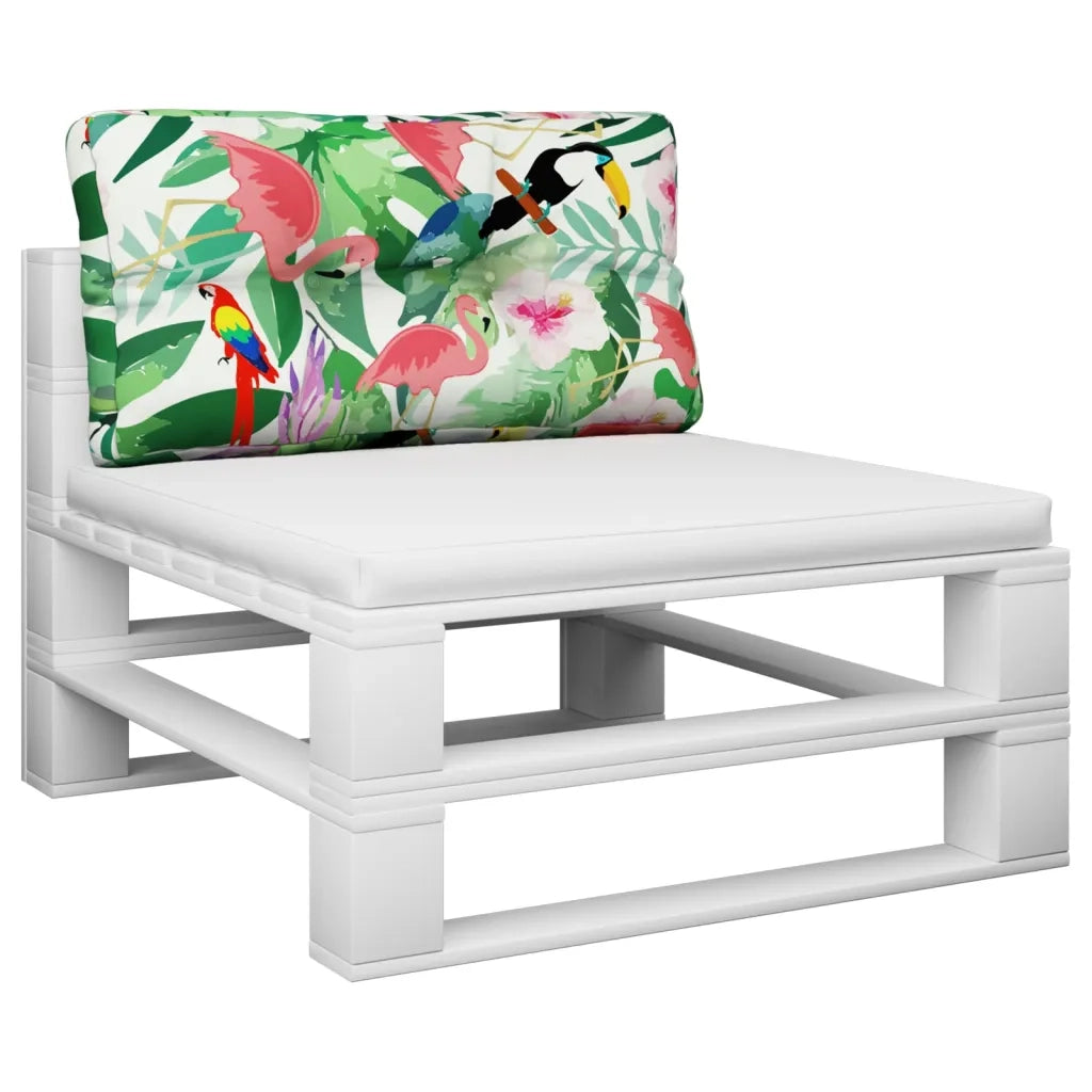 Cuscino per Pallet Multicolore 70x40x12 cm in Tessuto