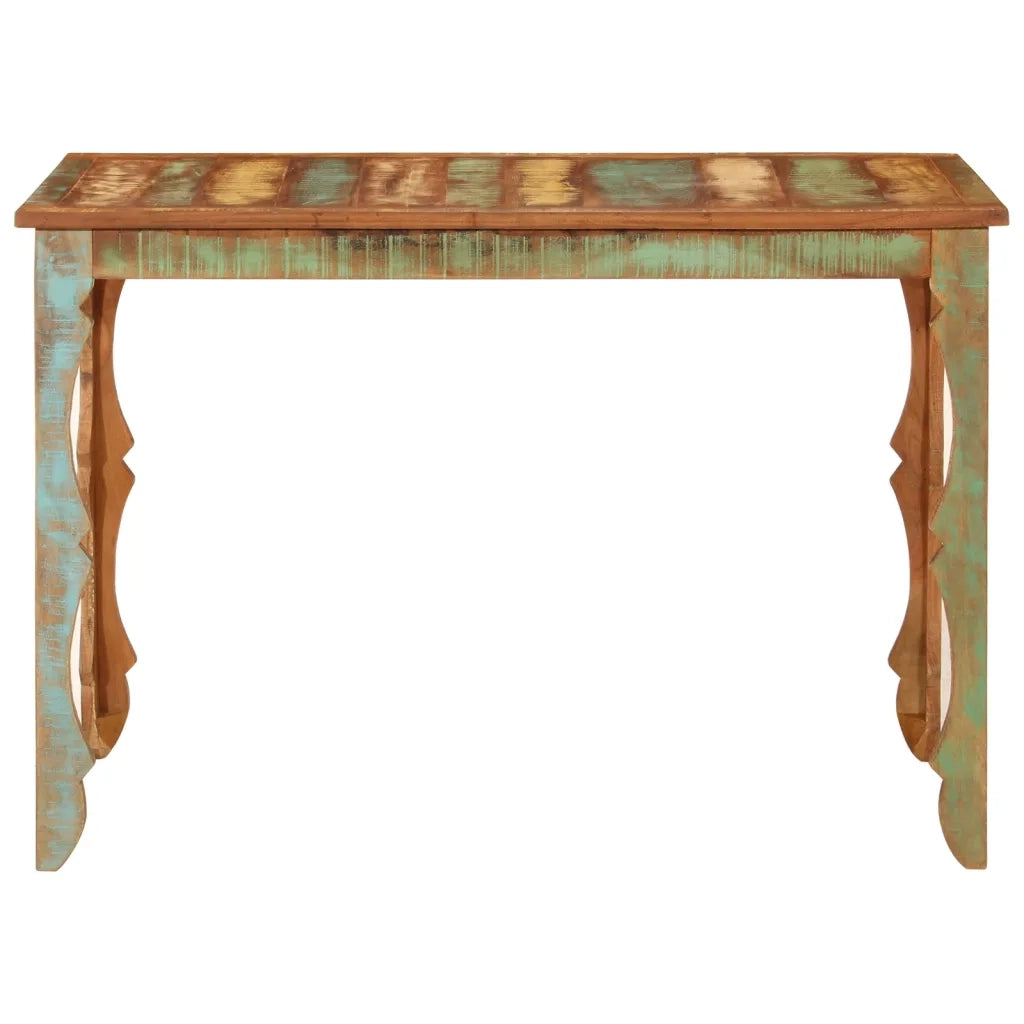 Tavolo da Pranzo | Tavolo da cucina 110x52x76 cm in Legno Massello di Recupero