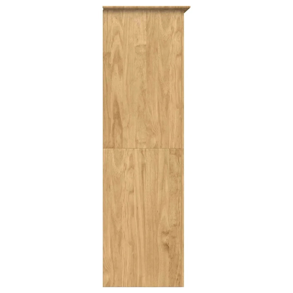 Guardaroba con porta BODO Marrone miele 146 x 53,5 x 173 cm
