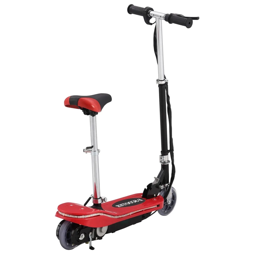 Monopattino con Sella e LED 120 W Rosso 91961