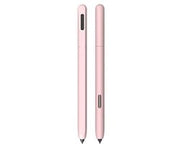 Etui in silicone per Samsung Galaxy Tab S7 FE/S7/S7 Plus/S8/S8 Plus/S8 Ultra S Pen, design classico, antislip, comodo, morbido, con fodero (rosa)