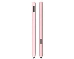 Etui in silicone per Samsung Galaxy Tab S7 FE/S7/S7 Plus/S8/S8 Plus/S8 Ultra S Pen, design classico, antislip, comodo, morbido, con fodero (rosa)