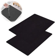 Matrice assorbente per caffettiera, lavello, bagno e cucina, ideale come piccola e pratica mat per piatti, colore nero