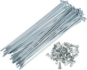 Flesselli per Bicicletta 14G J Curvi - 36 Pezzi - Acciaio - Bocchette - Resistente al Fatica - Resistenza all'Usura Migliorata - Flesselli per Ruote