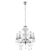 Lampada Da Soffitto Ebt008-5cp Chrome