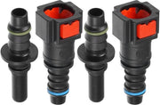 Set di connessione di combustibile con chiusura rapida - congiunzione stagna - plastica - duraturo - set a 2 pezzi - 5/16" 7,89 mm - connessione rapida