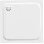 Piatto Doccia Acrilico Rea Belmond White 90x90 Copertura oro spazzolato