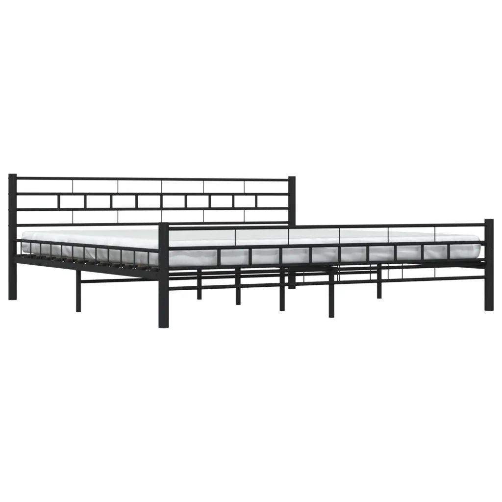 Giroletto Nero in Acciaio 200x200 cm 285281