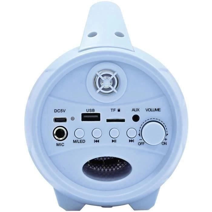 Altoparlante Bluetooth wireless illuminato con microfono Frozen