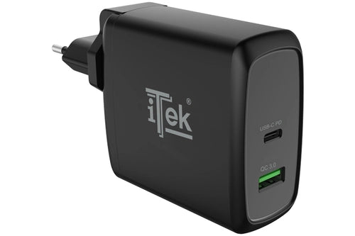 itek ITSCWUC60 Caricabatterie per dispositivi mobili Universale Nero AC Ricarica rapida Interno