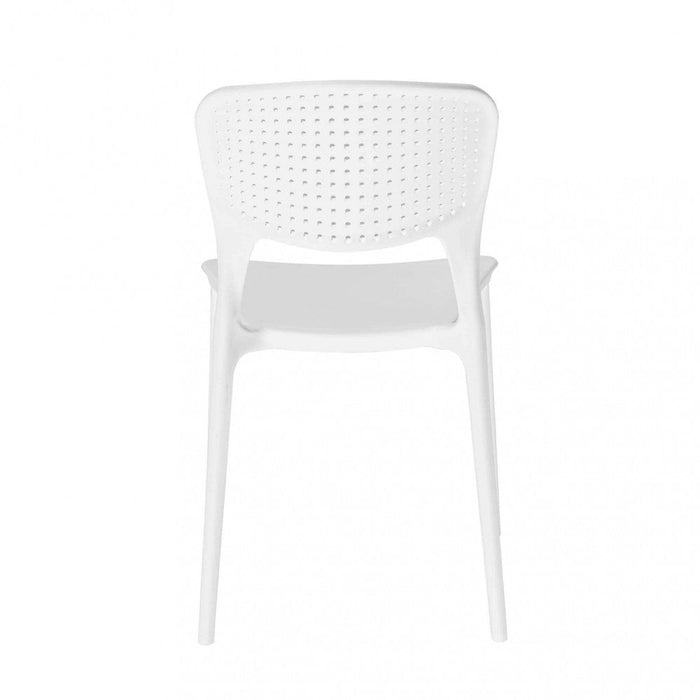 Sedia Mets 56x46x80 h cm in Plastica Bianco