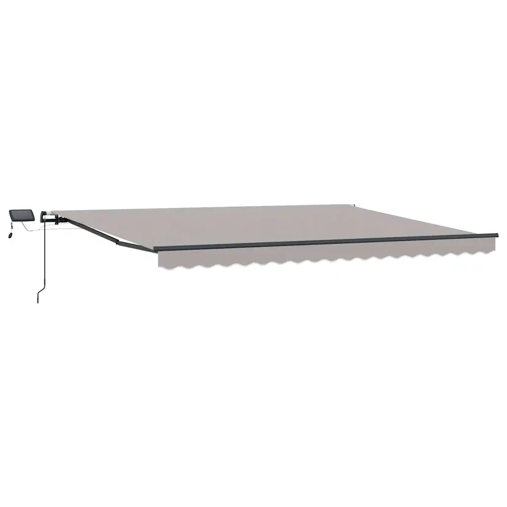 Tenda Retrattile Grigio chiaro 400 ×350 cm Tessuto 3330804
