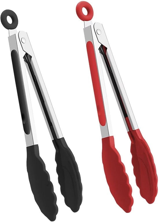 Impastatrice per cucina resistente al calore - set di spatole per cucina - spatole per cucina in silicone - manico in acciaio inossidabile - rivestimento antitraslucido - BPA libero - accessori per cucina