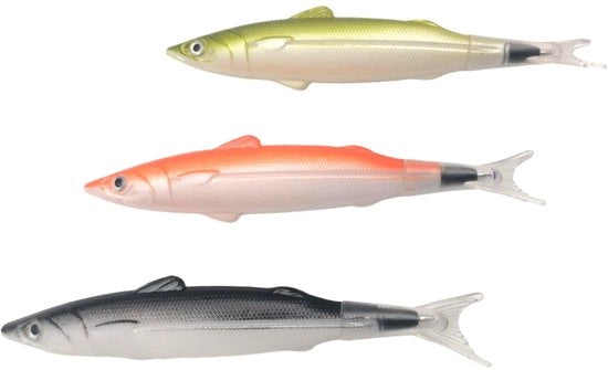 Penna a forma di pesce con inchiostro nero morbido, adatta per scuola, ufficio e casa. Penna decorativa come accessorio da ufficio e articolo da ufficio (set di 3 penne a forma di pesce).