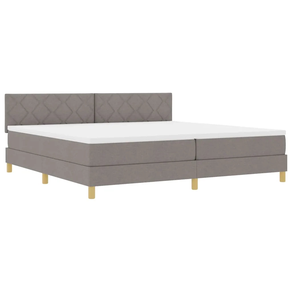 Letto a molle con cuscino Talpa 200 x 200 cm Tessuto 3339025