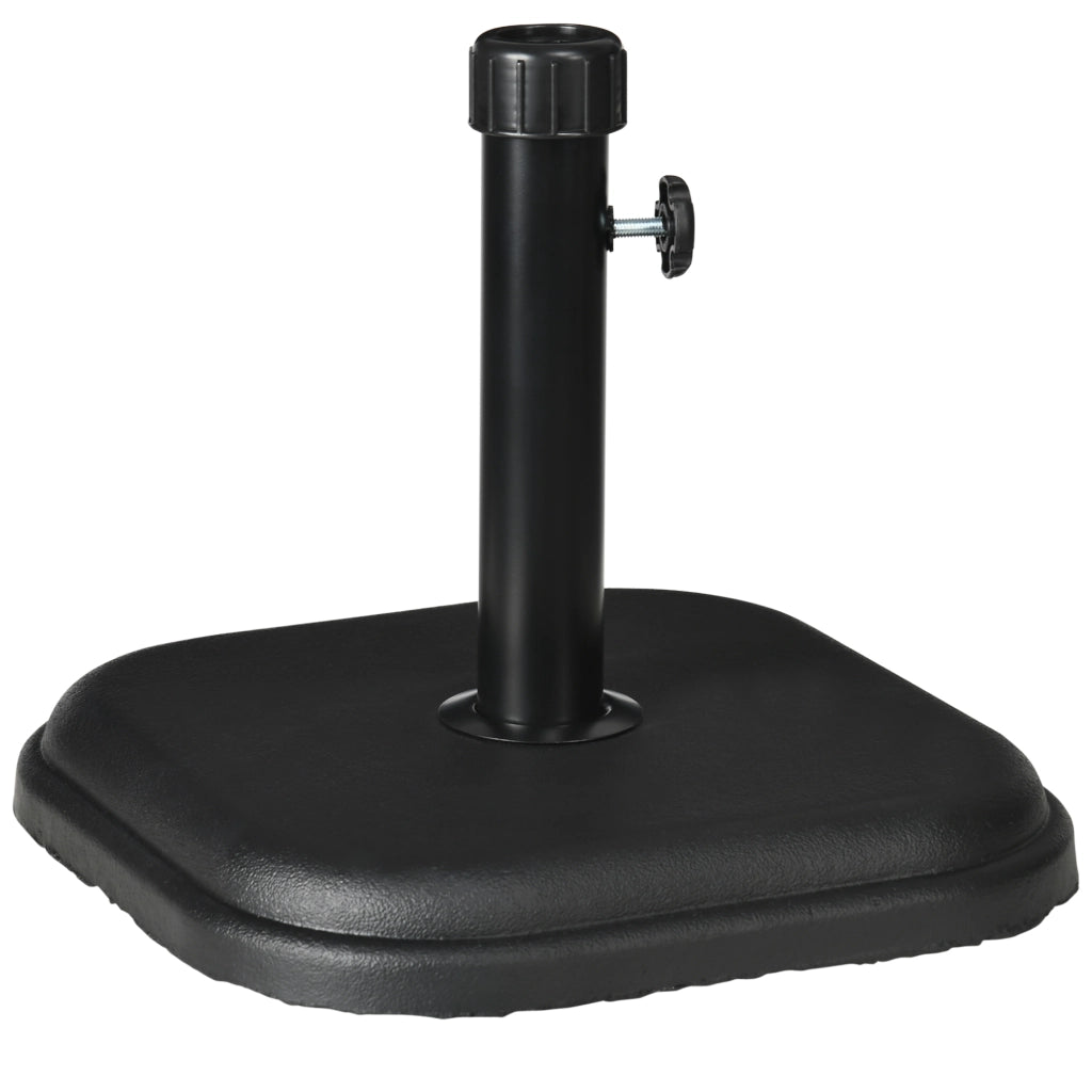 Base per Ombrellone da Giardino 11 kg ¨C Zephmum ¨C Grigio 36x36x31 cm