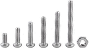 Assortimento di viti Inbus interne 230st - RVS 304 - Zavorra interna - Componenti di fissaggio - Resistenza alla corrosione - Scatola di conservazione - Viti