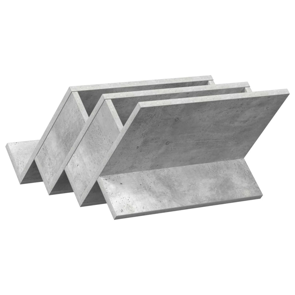 Scaffale per riviste Grigio Concret¨¨ 53 x 40 x 28,5 cm CFW8353091