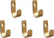 Wandhaken in Metallo - 5 pezzi - 40 x 25 x 12 mm