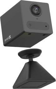 Casa sicura Wi-Fi - 1080p - riconoscimento PIR - visibilità notturna IR - supporta audio bidirezionale - scheda SD fino a 512 GB - batteria 2000 mAh - nero