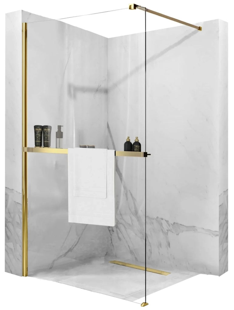 Mensola Con Appendiabiti Evo Gold