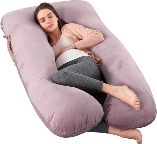 Supporto per il parto a forma U per grandi madri, modello XXXL, dimensioni 160 cm