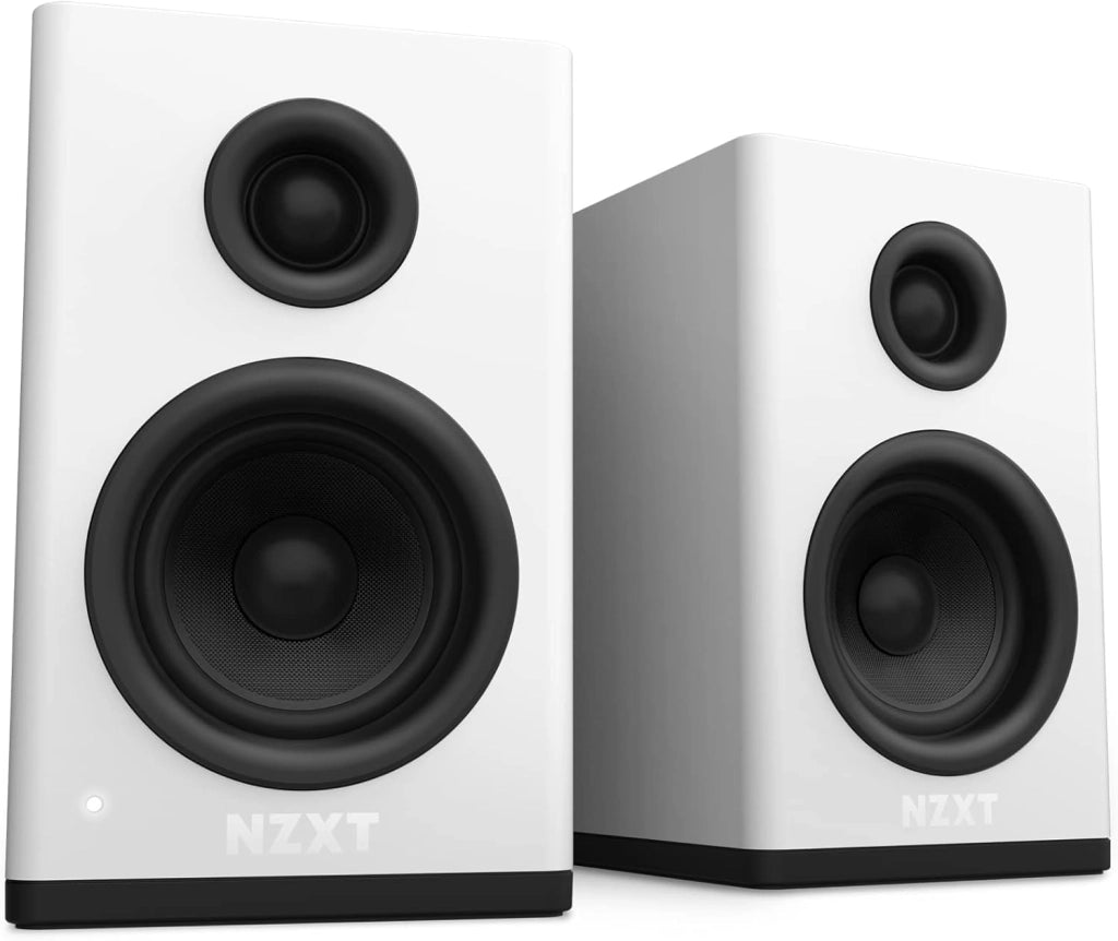 Relay Subwoofer da scrivania per gioco su PC - AP-SUB80-EU - 140 Watt - Bassi profondi e potenti - Driver rivolto in basso da 6,5 pollici - Manopole per controllo crossover e fase - Nero